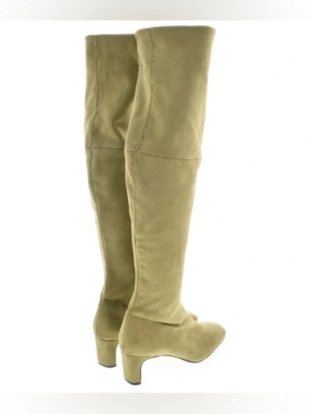 Vintage Green suede over the knee boots size 8 women’s